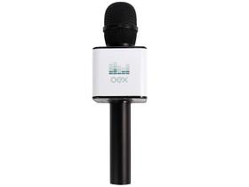 Microfone Karaoke Voice Bluetooth Preto 6W Mk100 Oex