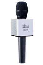Microfone Karaoke Voice Bluetooth Preto 6W MK100 Oex Microfone Karaoke Voice Bluetooth Preto 6W MK100 Oex