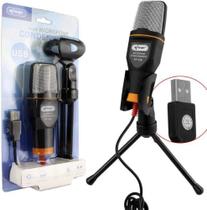 Microfone Knup Kp-916 Condensador Preto