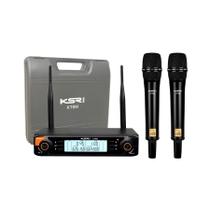 Microfone KSR Sem Fio Recarregável PRO KT6M Microfone KSR Sem Fio Recarregável PRO KT6M