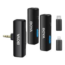 Microfone Lapela A2 Android/ios 3.5mm Preto