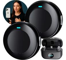 Microfone Lapela Bolinha Pro Apple/android Estilo Larkm2 Lapela