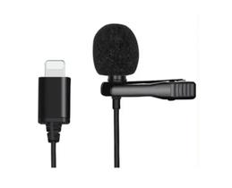 Microfone Lapela C Entrada Lightning Celular Ios Lt-mi003