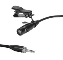Microfone lapela c/fio p/ body pack,Uni,6 mm,1 m,rosca externa Microfone lapela c/fio p/ body pack,Uni,6 mm,1 m,rosca externa