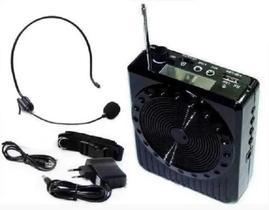 Microfone Lapela Caixa Amplificadora Professor Aula Palestra k150