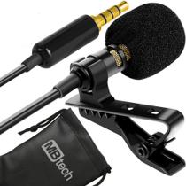 Microfone Lapela Celular Smartphone Alta Qualidade Profissional Stereo - MBtech