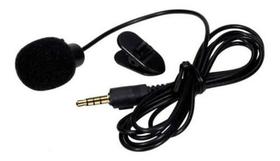 Microfone Lapela Celular Smartphone Profissional Stereo P3