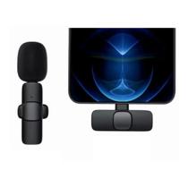 Microfone Lapela Condensador S/ Fio Compatível iPhone/iPad