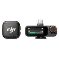 Microfone Lapela DJI Mic 3 Sem Fio - Preto (1TX + 1RX)