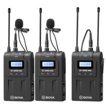 Microfone Lapela Duplo Sem Fio Boya By-wm8 Pro-k2