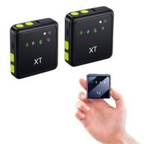 Microfone Lapela Duplo Sem Fio Tipo-C Android Para Gravação