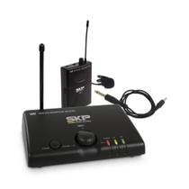 Microfone Lapela e Transmissor Sem Fio UHF SKP MINI-III Microfone Lapela e Transmissor Sem Fio UHF SKP MINI-III