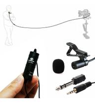 Microfone Lapela Greika Gk-lm1 P/smartphones E Cameras LM1 Microfone Lapela Greika Gk-lm1 P/smartphones E Cameras LM1