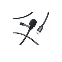 Microfone lapela hrebos hs-031 type-c hd Microfone lapela hrebos hs-031 type-c hd