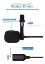Microfone lapela iphone lavalier Microfone lapela iphone lavalier