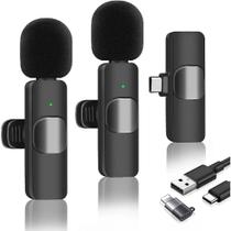 Microfone Lapela K9 Para iPhone e TIPO C, Microne Para Celular, Microne sem Fio Microfone Lapela K9 Para iPhone e TIPO C, Microne Para Celular, Microne sem Fio
