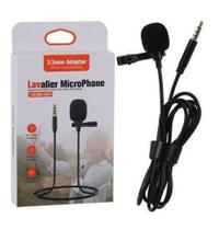 Microfone Lapela Lavalier Profissional 3,5 Mm