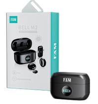 Microfone Lapela Magnético Duplo Sem Fio Bell M2 Microfone Lapela Magnético Duplo Sem Fio Bell M2