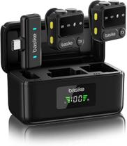 Microfone Lapela, Microfone De Lapela Sem Fio, Microfone Para Celular Com à Prova De Vento, Tipo-C