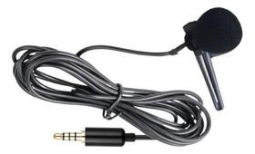 Microfone Lapela New Live P3 Smartphone Cor Preto Fio 5m