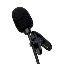 Microfone Lapela P2 1,50m com extensor 3m e adaptador P3 MYMAX