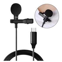 Microfone Lapela Para Celular Tipo C JH-042 Lavalier Microfone Lapela Para Celular Tipo C JH-042 Lavalier