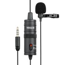 Microfone Lapela Para Smartfone/Camera Vokal SLM10