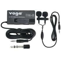 Microfone Lapela Profissional Yoga Em-6 P/ Celular E Câmera