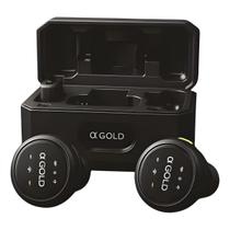 Microfone lapela redondo a gold pro