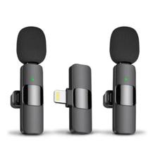 Microfone Lapela Sem Fio Duplo Wireless Vídeo Alta Qualidade