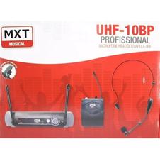 Microfone Lapela Sem Fio Headset Uhf-10bp Profissional