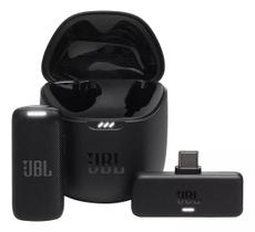 Microfone Lapela Sem Fio Jbl Quantum Stream Usb-c Cor Preto