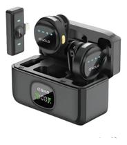 Microfone Lapela Sem Fio Microfone Alta Qualidade Anti Ruído Microfone Lapela Sem Fio Microfone Alta Qualidade Anti Ruído