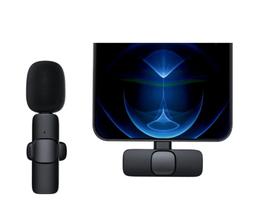Microfone Lapela Sem Fio Tipo C Para Gravação de áudio e vídeo - K9