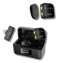 Microfone Lapela Sf Kaidi Kmf7c Magnético Usbc 2,4ghz 25m Microfone Lapela Sf Kaidi Kmf7c Magnético Usbc 2,4ghz 25m