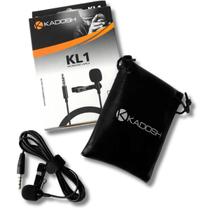 Microfone Lapela Smartfhone Notebook Reporter KL1 Kadosh Microfone Lapela Smartfhone Notebook Reporter KL1 Kadosh