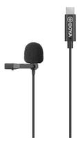 Microfone lapela usb-c para celular android by-m3