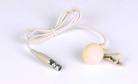Microfone Lapela VocoPro Bege para Bodypacks UHF-BP Microfone Lapela VocoPro Bege para Bodypacks UHF-BP