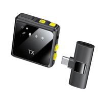 Microfone Lapela Wireless Sem fio Tipo C Ante-ruido XC-ML-06 Microfone Lapela Wireless Sem fio Tipo C Ante-ruido XC-ML-06