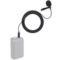 Microfone Lavalier Movo compatível com microfone DJI, microfone DJI 2