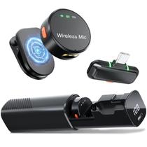 Microfone Lavalier Sem Fio BILIWAL para iPhone 15/16 e Android Microfone Lavalier Sem Fio BILIWAL para iPhone 15/16 e Android