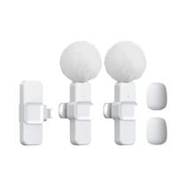 Microfone Lavalier Sem Fio Portátil Mini Para iPhone Android PC Jogos Ao Vivo SNZIYAG K10