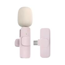 Microfone Lavalier Sem Fio Portátil Para iPhone, Android, PC, Câmera, Gravação De Áudio E Vídeo Mini