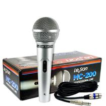 Microfone Le Son Mc-200 Dinamico Cardióide Profissional Microfone Le Son Mc-200 Dinamico Cardióide Profissional