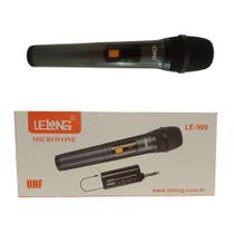 Microfone lelong uhf le - 909