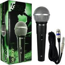Microfone Leson C/ Fio LS50 Preto