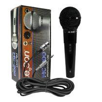 Microfone Leson MC200 Preto de mão com fio