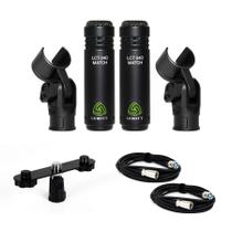 Microfone Lewitt LCT 040 Match Kit Estéreo Microfone Lewitt LCT 040 Match Kit Estéreo