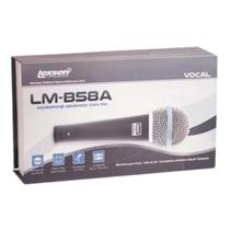 Microfone Lexsen Dinâmico Supercardióide B58A Vocal Instru