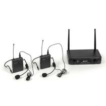 Microfone LEXSEN Headset Sem Fio Duplo UHF LM502-HH Microfone LEXSEN Headset Sem Fio Duplo UHF LM502-HH